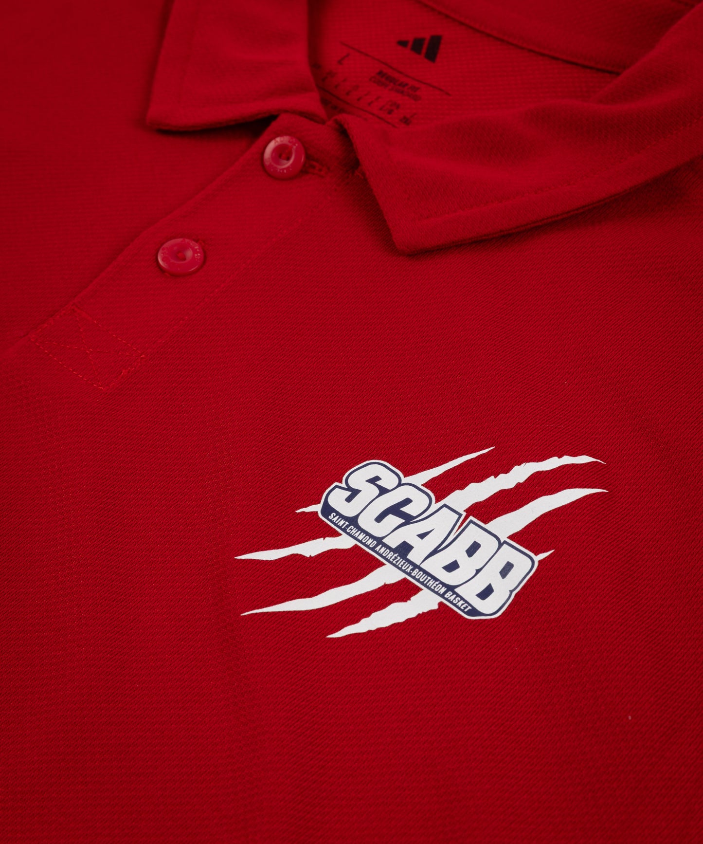 POLO SCABB ADIDAS ROUGE 25/26