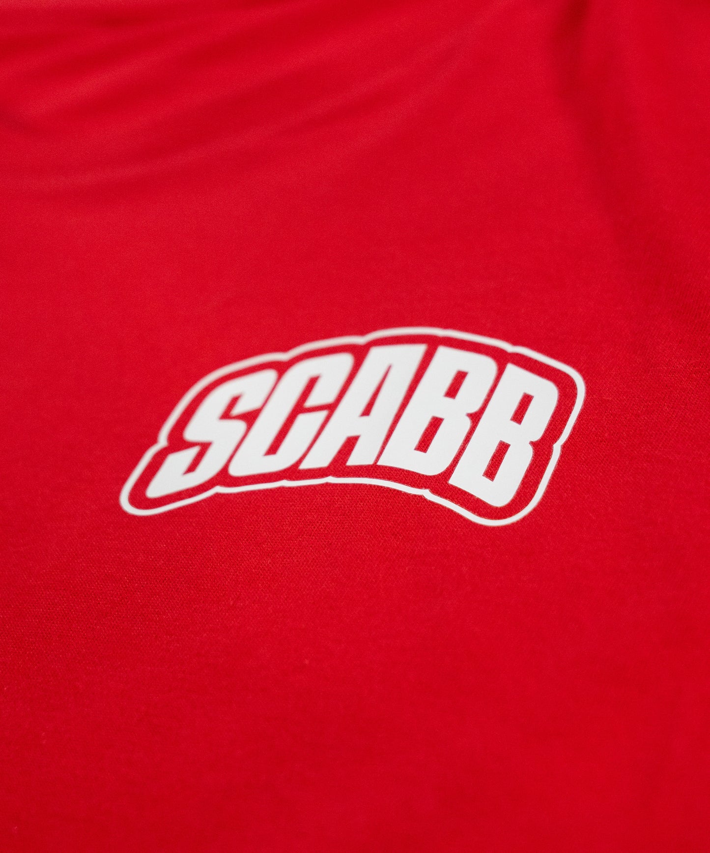 T-SHIRT ROUGE MOTIF