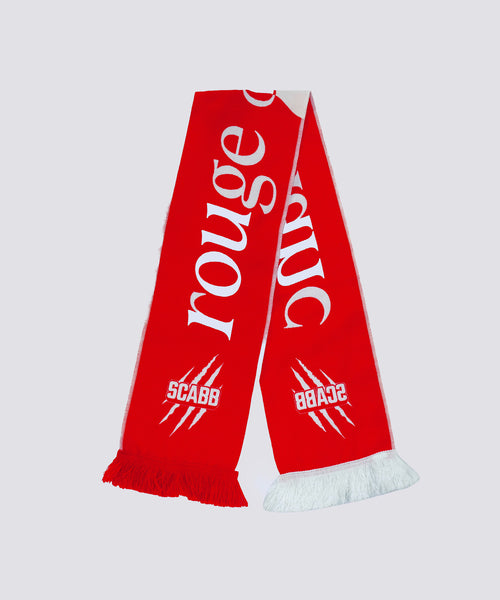 ÉCHARPE "ROUGE & BLANC"