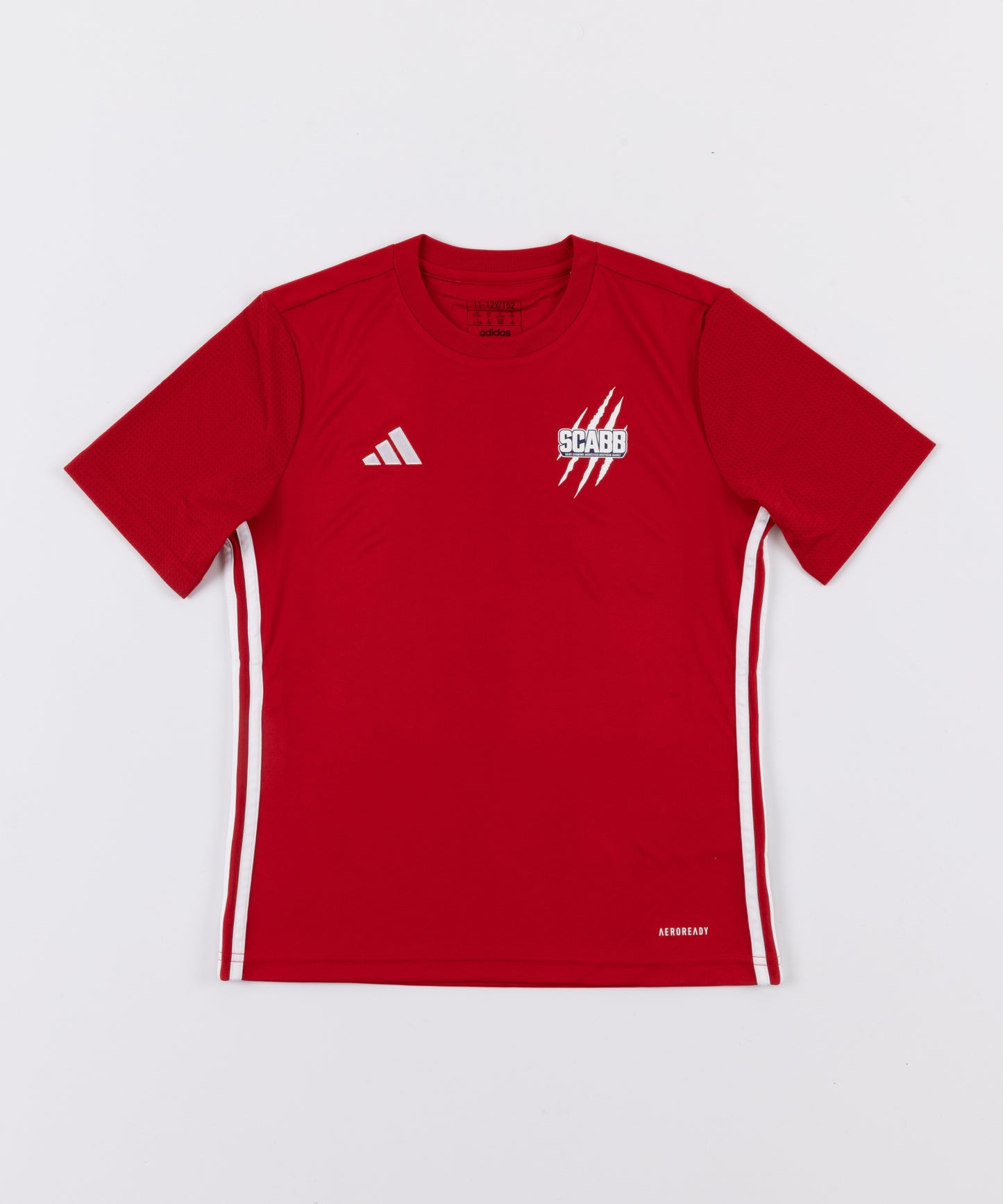 MAILLOT SCABB ADIDAS ROUGE ENFANT