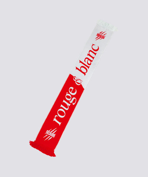 ÉCHARPE "ROUGE & BLANC"