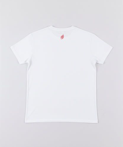T-SHIRT BLANC PATCH SCABB ENFANT