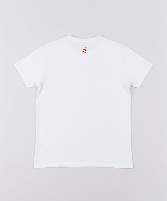 T-SHIRT BLANC PATCH SCABB
