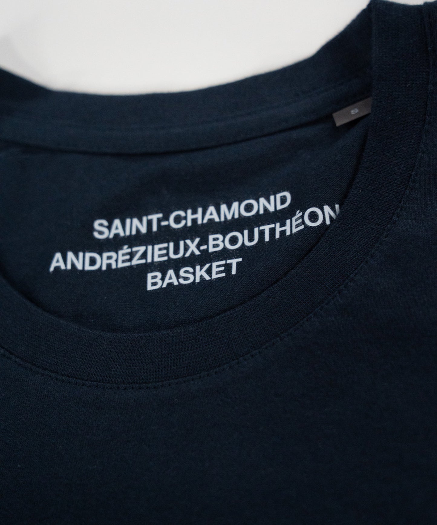 T-SHIRT BLEU SCABB BRODÉ