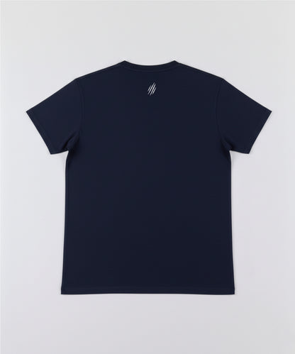 T-SHIRT BLEU SCABB BRODÉ